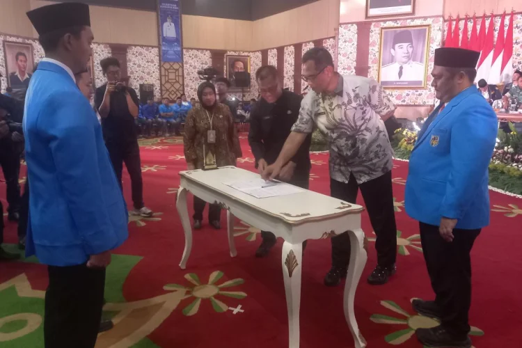 Wahyudi Chaniago Melantik PK KNPI, Tegaskan Komitmen Sinergi dengan Pemkab Bogor