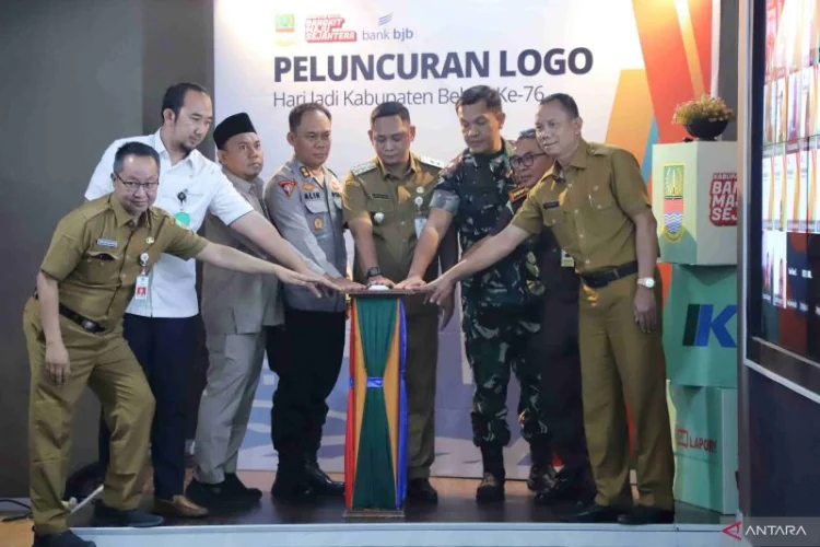 Pemkab Bekasi Luncurkan Logo Hari Jadi Ke-76, Usung Tema Bangkit Bersama Maju