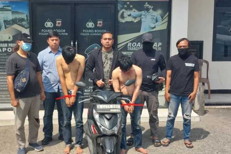 Residivis Curanmor Ditangkap di Bogor, Motor hingga Senpi Disita Polisi