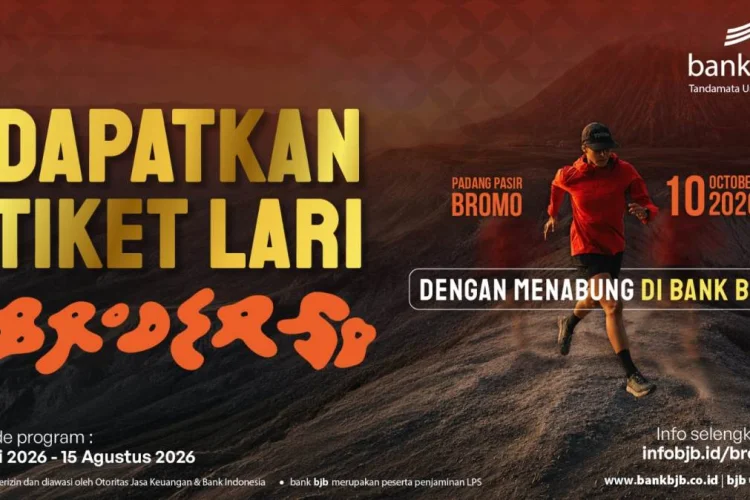 Buka Tabungan di bank bjb, Raih Kesempatan Berlari di BRODER50 2026