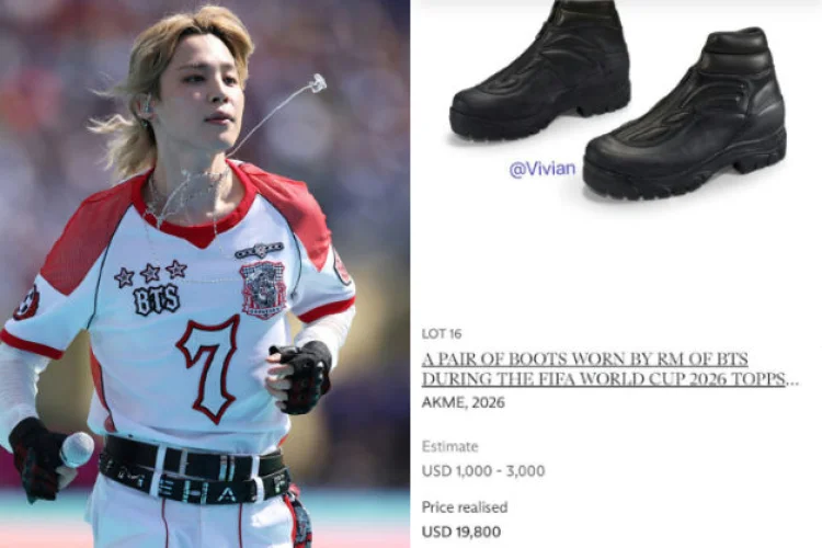 Jersey Jimin jadi Barang BTS yang Terjual dengan Harga Paling Tinggi di Lelang