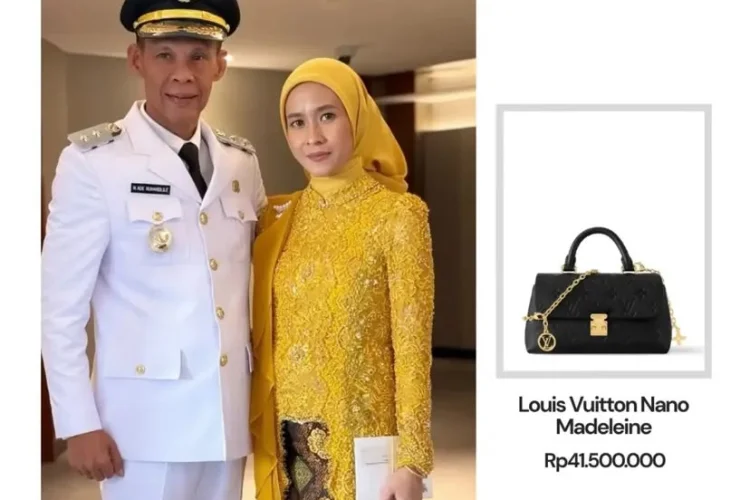 Tas Mewah Istri Jaro Ade Jadi Sorotan, Louis Vuitton Rp41,5 Juta Picu Perbincangan