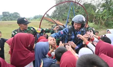 Hari Bakti TNI AU ke-79, Ribuan Warga Serbu Baksos Lanud Wiriadinata Tasikmalaya