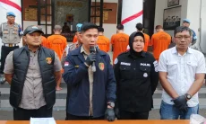 Tujuh Pelaku Pencuri Motor di Lima TKP Ditangkap Jajaran Polrestabes Bandung