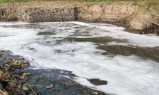 Air Sungai Cihaur Padalarang Berubah Merah dan Berbau, DLH Terjunkan Tim PPLH