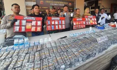 Polres Cimahi Ungkap 47 Kasus, Setengah Juta Butir OKT Jadi Barang Bukti