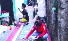 Warna-warni Lorong Menyambut Kemerdekaan