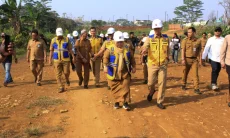 Akses Jalan ke Kawasan Pemerintahan Terpadu Bogor Timur Dibangun