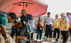 Pemkot Bogor Tertibkan PKL di MA Salmun-Merdeka, Trotoar Kembali Difungsikan