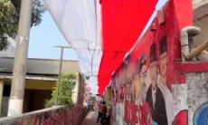 Tak Cuma Mural, Bendera Sepanjang 500 Meter Lengkapi Semarak HUT ke-81 RI