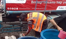 BPBD Kota Tasikmalaya Distribusikan 357 Liter Air Bersih