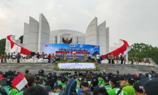 Gelar Apel Kebangsaan, Kapolda Jabar Ajak Forkopimda dan Warga Jaga Kondusivitas