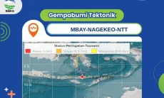 BMKG Akhiri Peringatan Tsunami Akibat Gempa M7,7 NTT