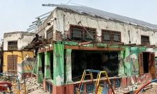 Atap Bangunan Tua Losari Dibongkar, Diduga Cagar Budaya Terancam Rusak