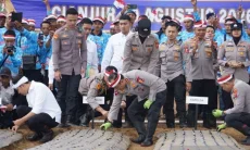 Di 14 Daerah se-Jabar, Polri Budidaya Bawang Putih