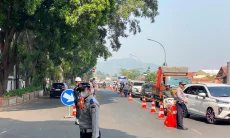 Macet Parah Hari Pertama, Dishub Cimahi Buka Dua Arah Underpass Dustira