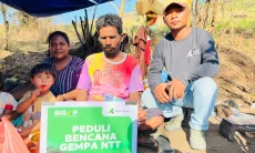 Askar Kauny Dirikan Posko Darurat Gempa NTT, Tampung Lebih dari 200 KK di Nangadhero
