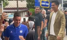 Viral Baim Wong Kalah Pamor dari Pemain Persib di Bandung, Ini Reaksi Warganet