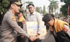 Polres Bogor dan Mahasiswa NTT Salurkan Donasi Swadaya Rp100 Juta ke Manggarai Timur