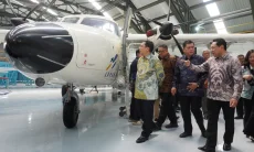 HUT ke-50, PT DI Resmikan Hanggar FAL N219 