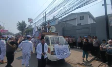 Massa FPI Datangi Distributor Miras Bandung, Tuntut Penutupan PT Adi Makmur Sentosa