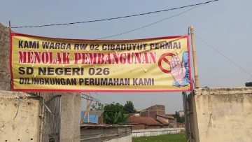 Warga Tolak, Pemkot Bandung Keukeuh Bangun SDN 026 Bojongloa di Cibaduyut Kidul 