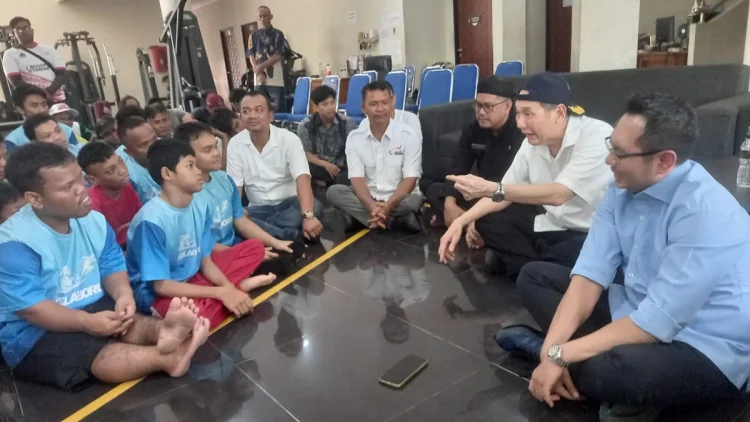Jusuf Hamka Berikan Motivasi Atlet NPCI Kabupaten Bogor