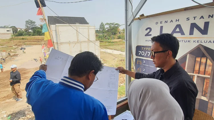 Sidak Perumahan Pentagonia Estate, DPRD KBB Soroti Drainase