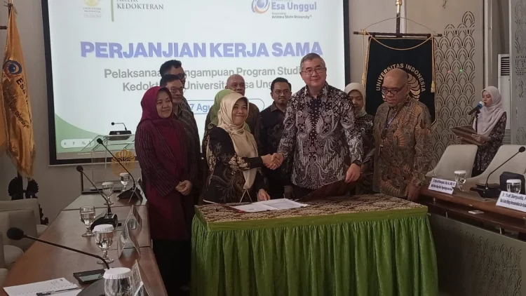 UEU-FKUI Kerja Sama Tingkatkan Mutu Pendidikan Kedokteran Sesuai Standar Nasional