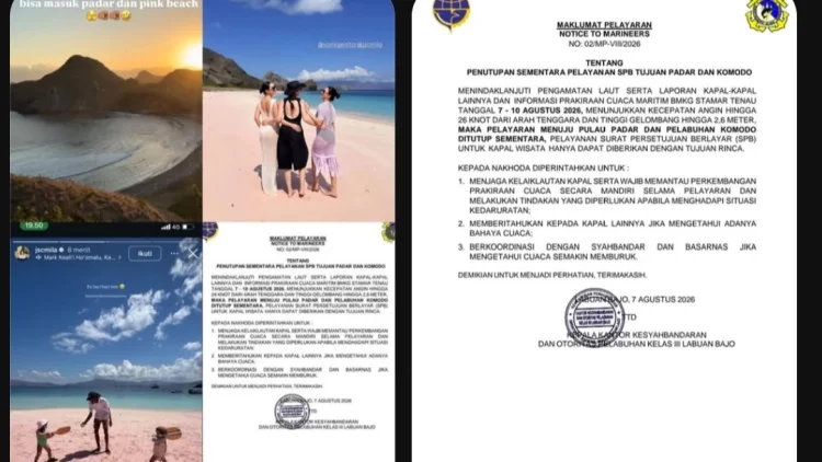 Viral Jessica Mila Liburan ke Pulau Padar Saat Ditutup, Netizen Pertanyakan Izin