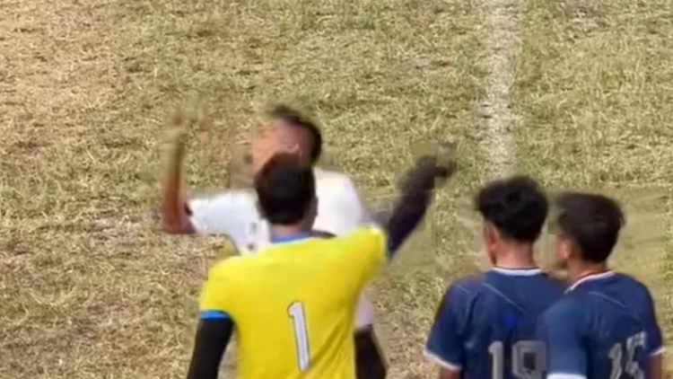 Viral Andalas Bupati Cup Ricuh, Wasit Laga Carrot FC vs Perseka Dipukul Kiper