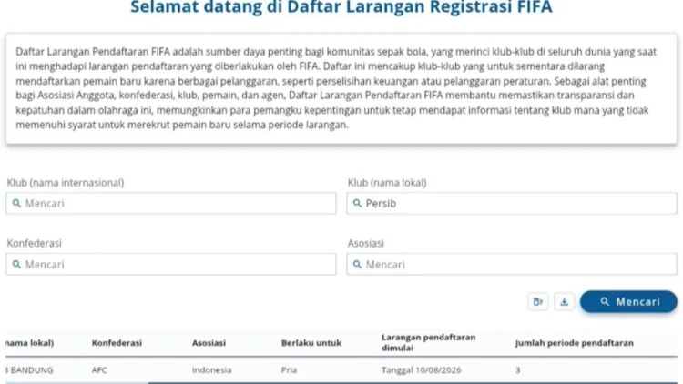 Disanksi FIFA Lagi? Persib Sebut Kasus Lama dan Minta Bobotoh Tenang