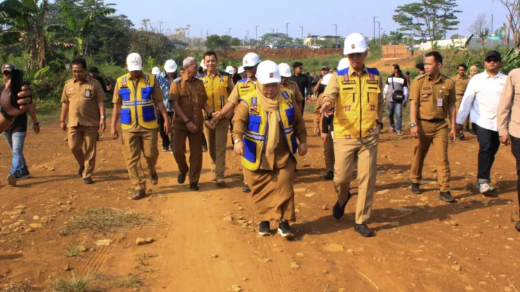 Akses Jalan ke Kawasan Pemerintahan Terpadu Bogor Timur Dibangun