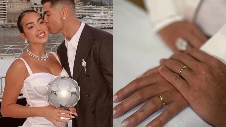 Pamer Cincin Pernikahan, Cristiano Ronaldo dan Georgina Rodriguez Resmi Menikah