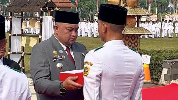 Tularkan Semangat Bendera Pusaka 1948 ke 40 Kecamatan