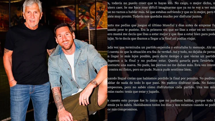 Lionel Messi Berduka, Tulis Pesan Emosional untuk Mendiang Ayahnya: Sangat Sulit