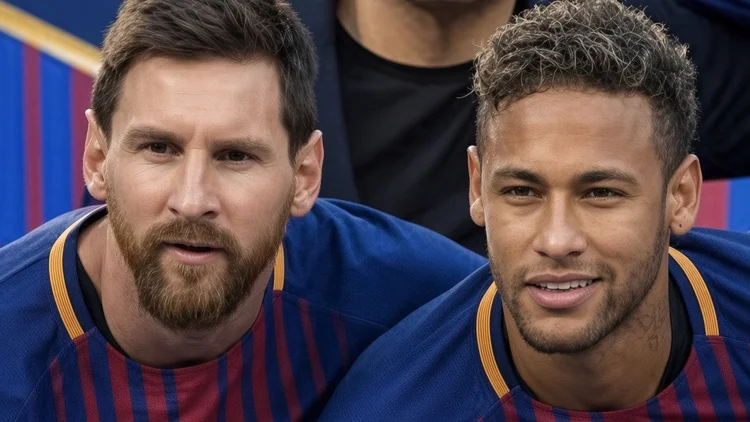 Tak hanya Ronaldo, Neymar JR juga Tunjukan Dukungan untuk Lionel Messi yang Berduka
