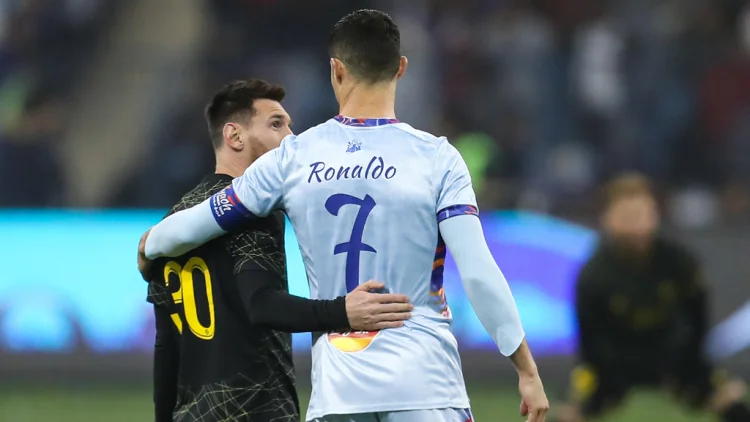 Pesan Haru Ronaldo untuk Messi