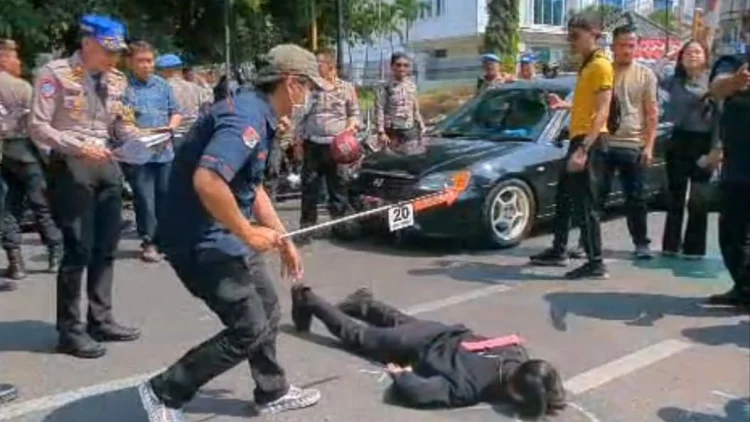 Fakta Rekonstruksi Kecelakaan Maut Aiptu Asep: Mobil Ngebut Tanpa Pengereman