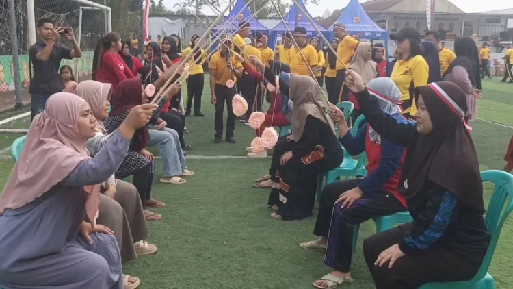 Lomba Agustusan di Asrama Polres Tasikmalaya, Polisi dan Warga Berbaur Tanpa Sekat