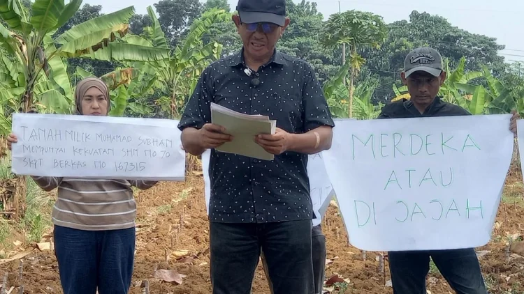 Kantongi Dokumen Resmi Negara, Tanah Muhammad Subhan Diancam Gusur PT SC Tbk