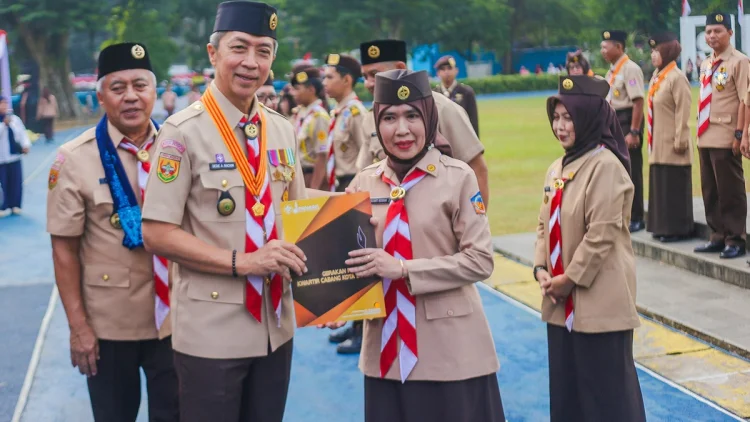Pengabdian Pramuka Kota Bogor kepada Masyarakat Diapresiasi Dedie