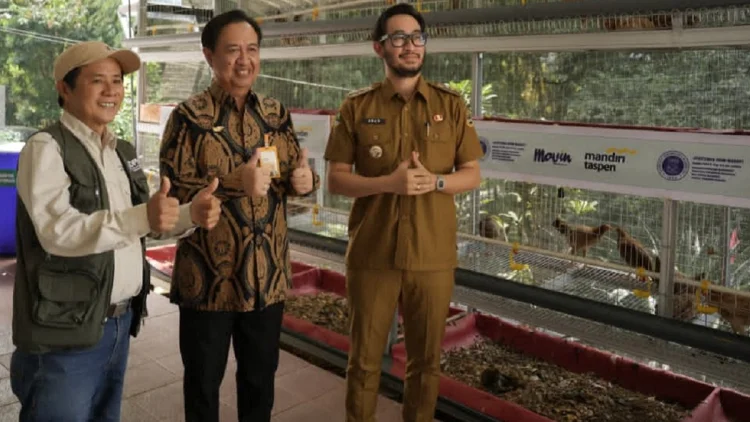Inovasi Ekonomi Sirkular, Fasilitas Maggot dan Budidaya Unggas di Lembang Diresmikan