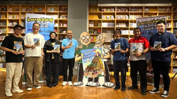 Angkat Kisah Para Kurir Kebahagiaan, JNE Luncurkan Komik Bersama Grasindo