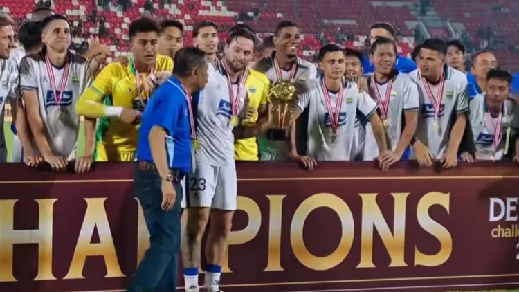 Tundukkan Bali United, Berapa Hadiah yang Diterima Persib Usai Juara Dewata Challenge