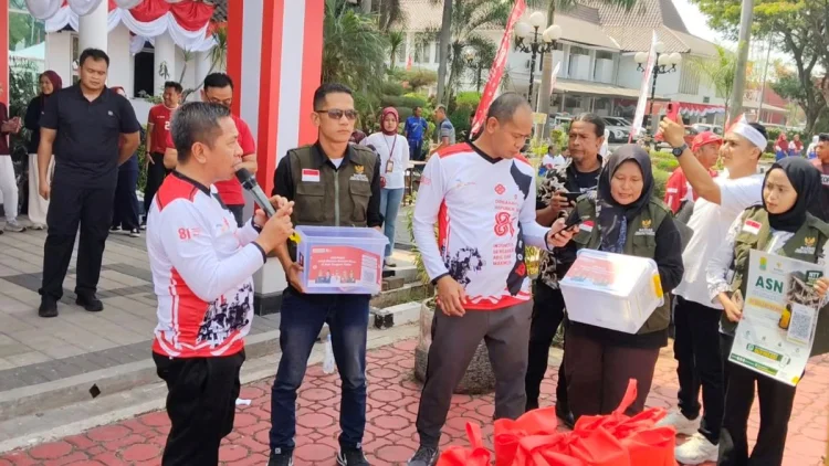 HUT RI ke-81, Bupati Karawang Galang Dana untuk Korban Gempa NTT