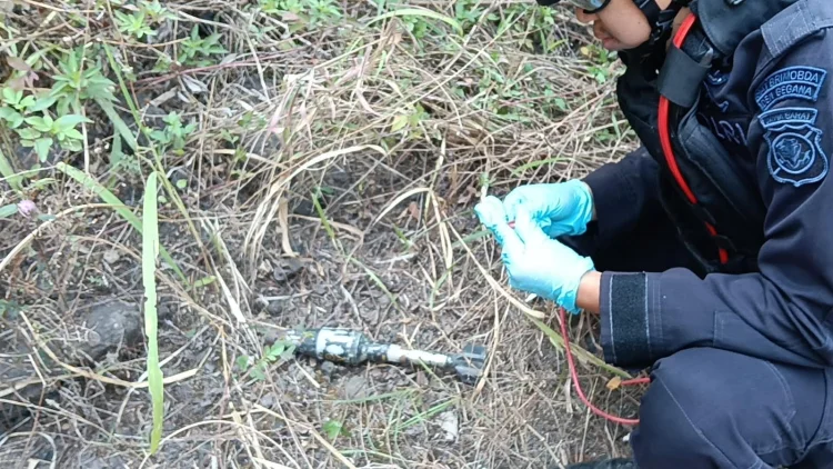 Benda Diduga Mortir Ditemukan di Gudang Rongsok Batujajar, Dimusnahkan Tim Gegana