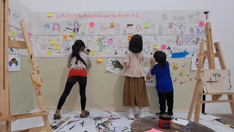 Pameran Lukisan “Ruang Khayal Anak #1”: Imaji Mengalir Warna Terukir