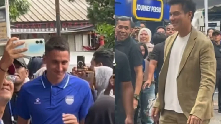 Viral Baim Wong Kalah Pamor dari Pemain Persib di Bandung, Ini Reaksi Warganet