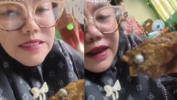 Viral Benda Mirip Peluru Senapan Angin Terselip dalam Daging Menu MBG di Lampung